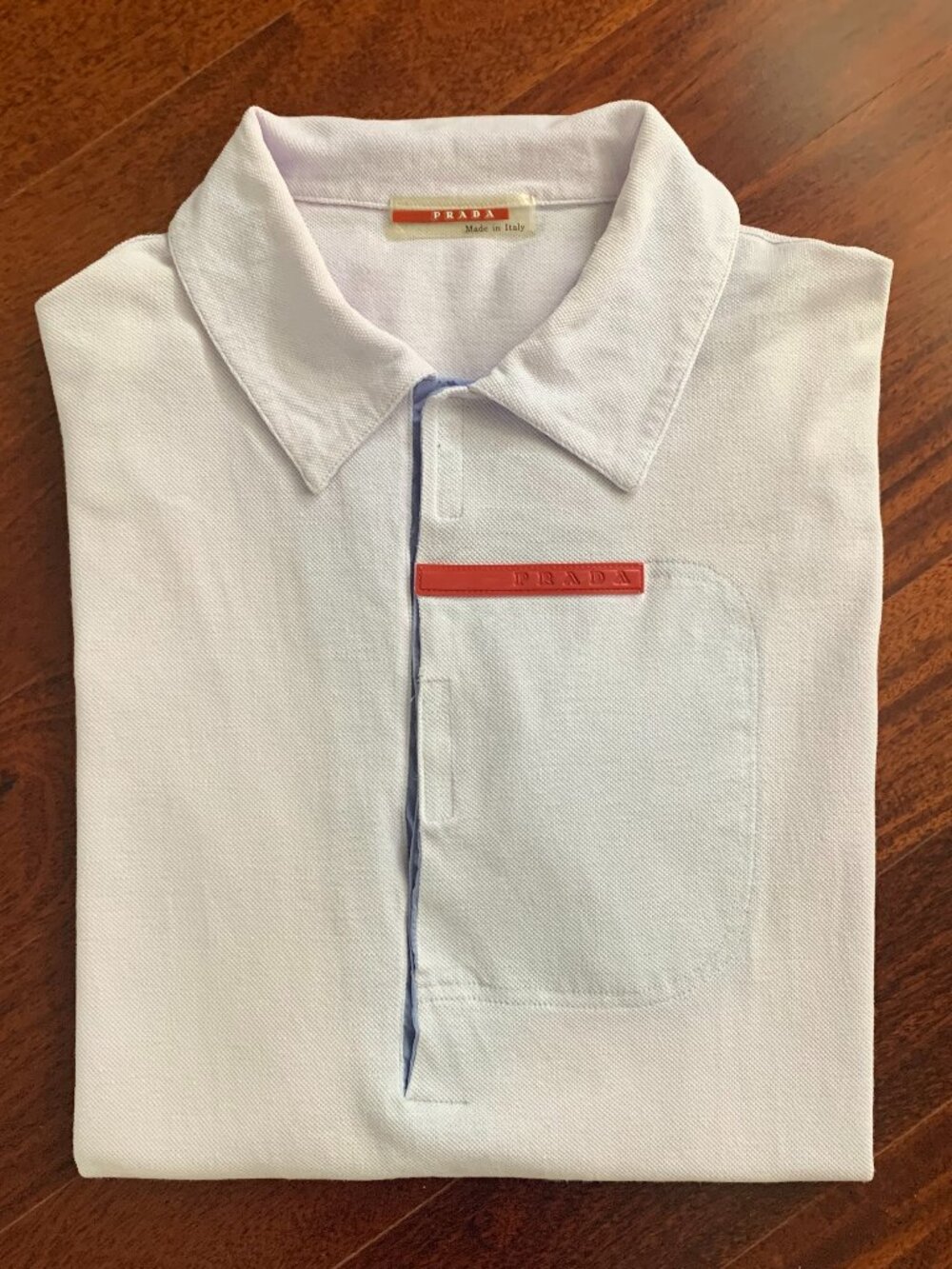 vintage PRADA polo shirt